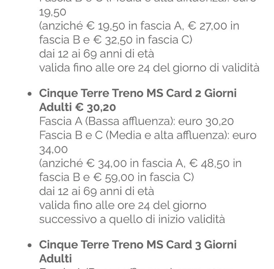 Madueneta 5 Terre Hotel Corniglia Italy